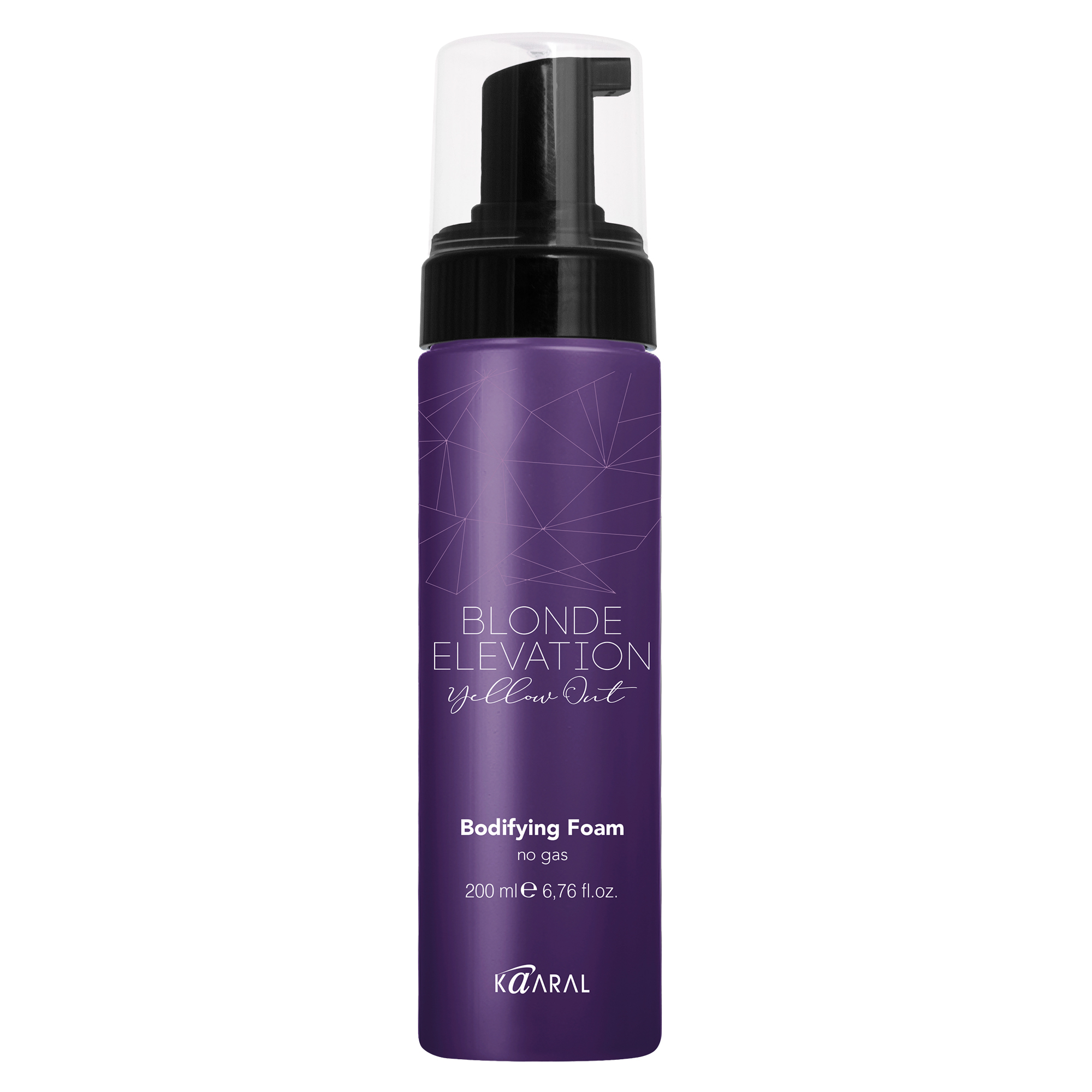 Kaaral Baco Blonde Elevation Yellow Out Bodifying Foam 6.76oz